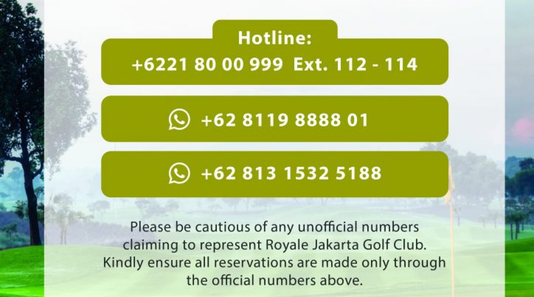 Announcement Official Number (A4)